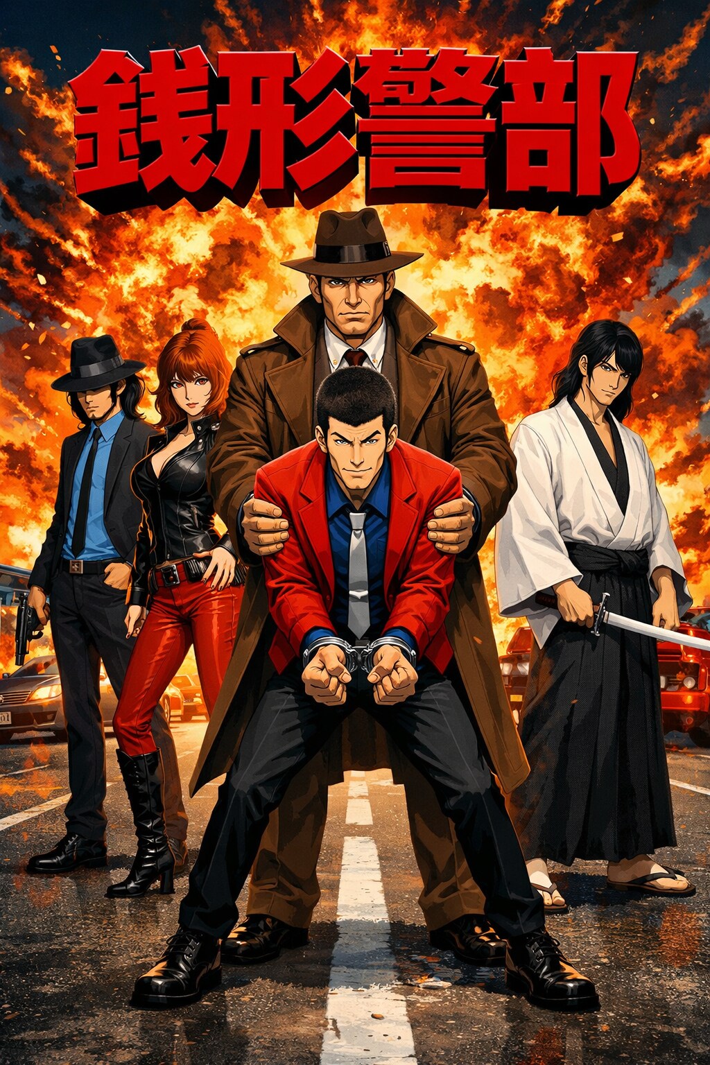 西部警察風ルパン三世