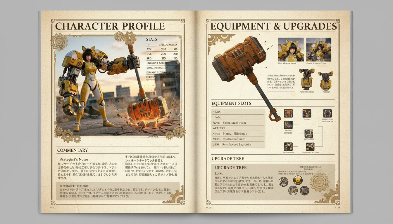 ケモミミパワードスーツの攻略本