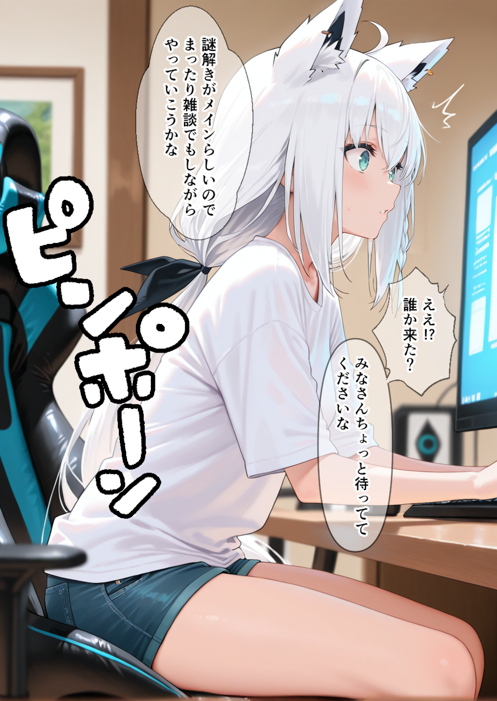 白上フブキ#1 キツネのおうちへ