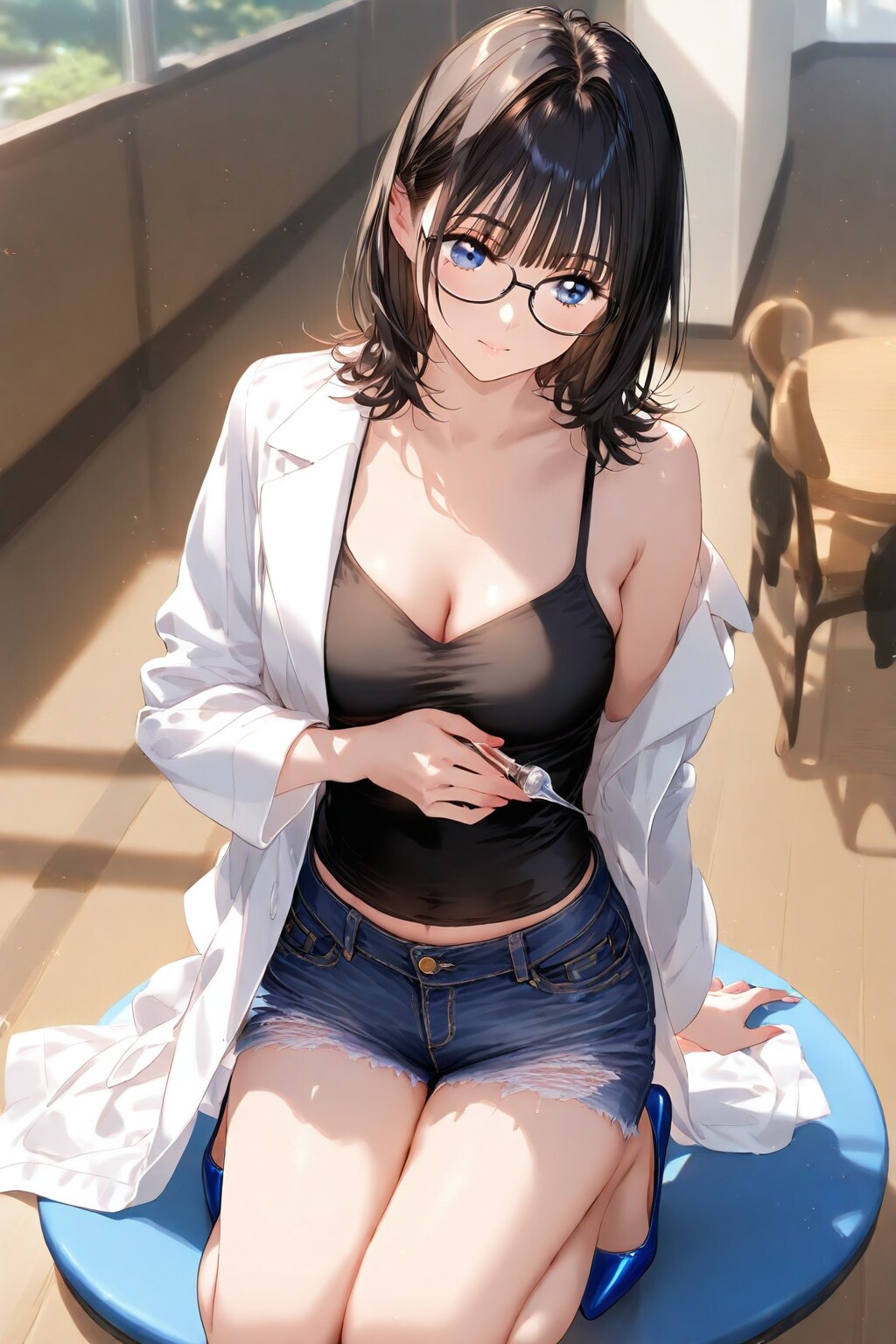 メガネかけた位しか変化ない。。。。
