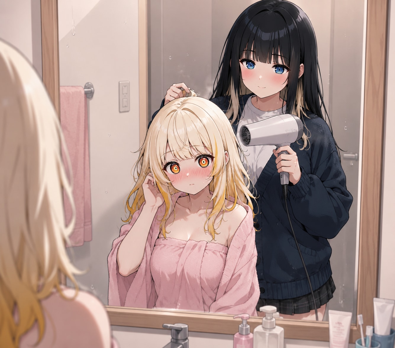 お風呂上がり | の人気AIイラスト・グラビア