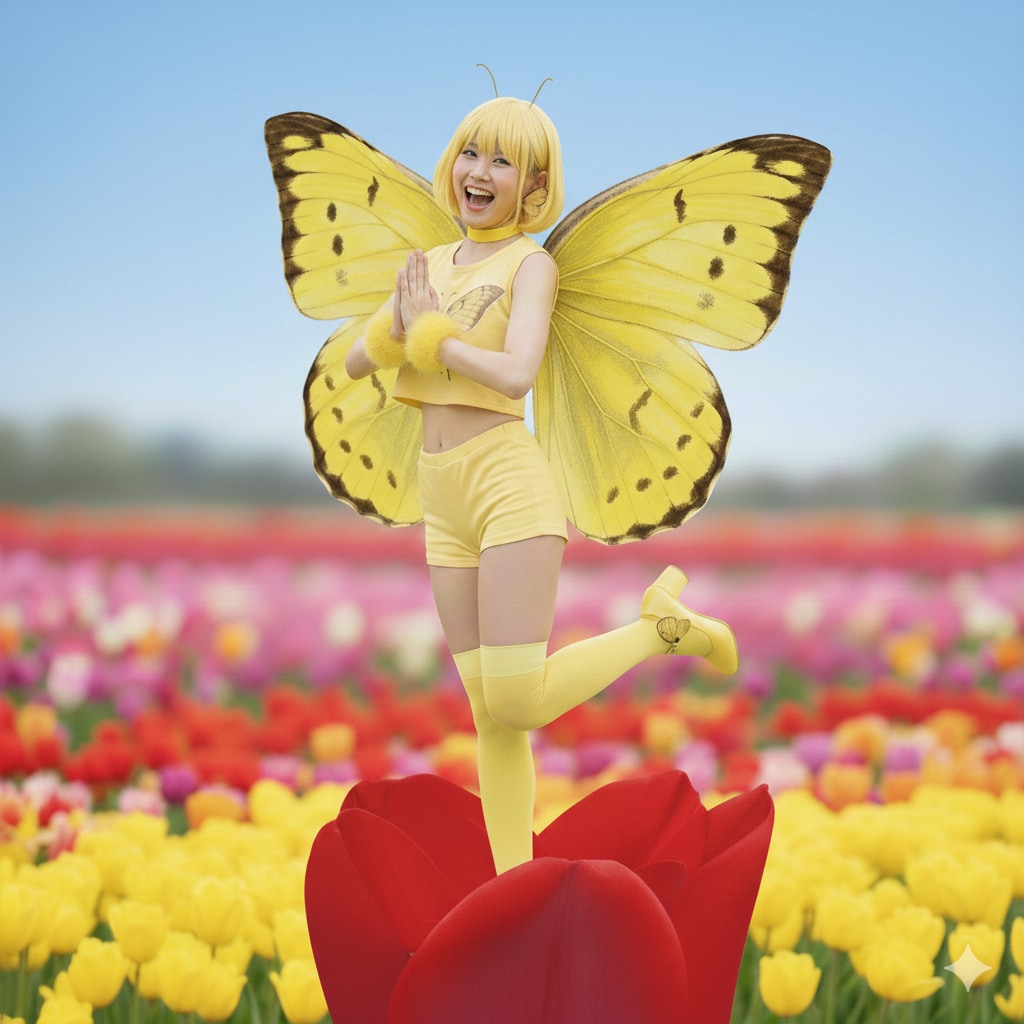 モンキチョウ 擬人化 3