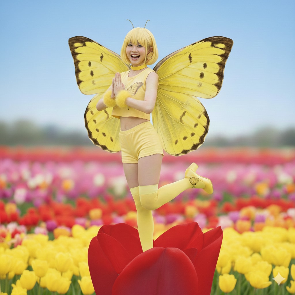 モンキチョウ 擬人化 3