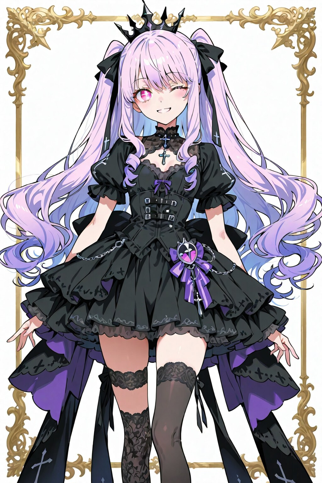 ブラックゴシックガール | の人気AIイラスト・グラビア