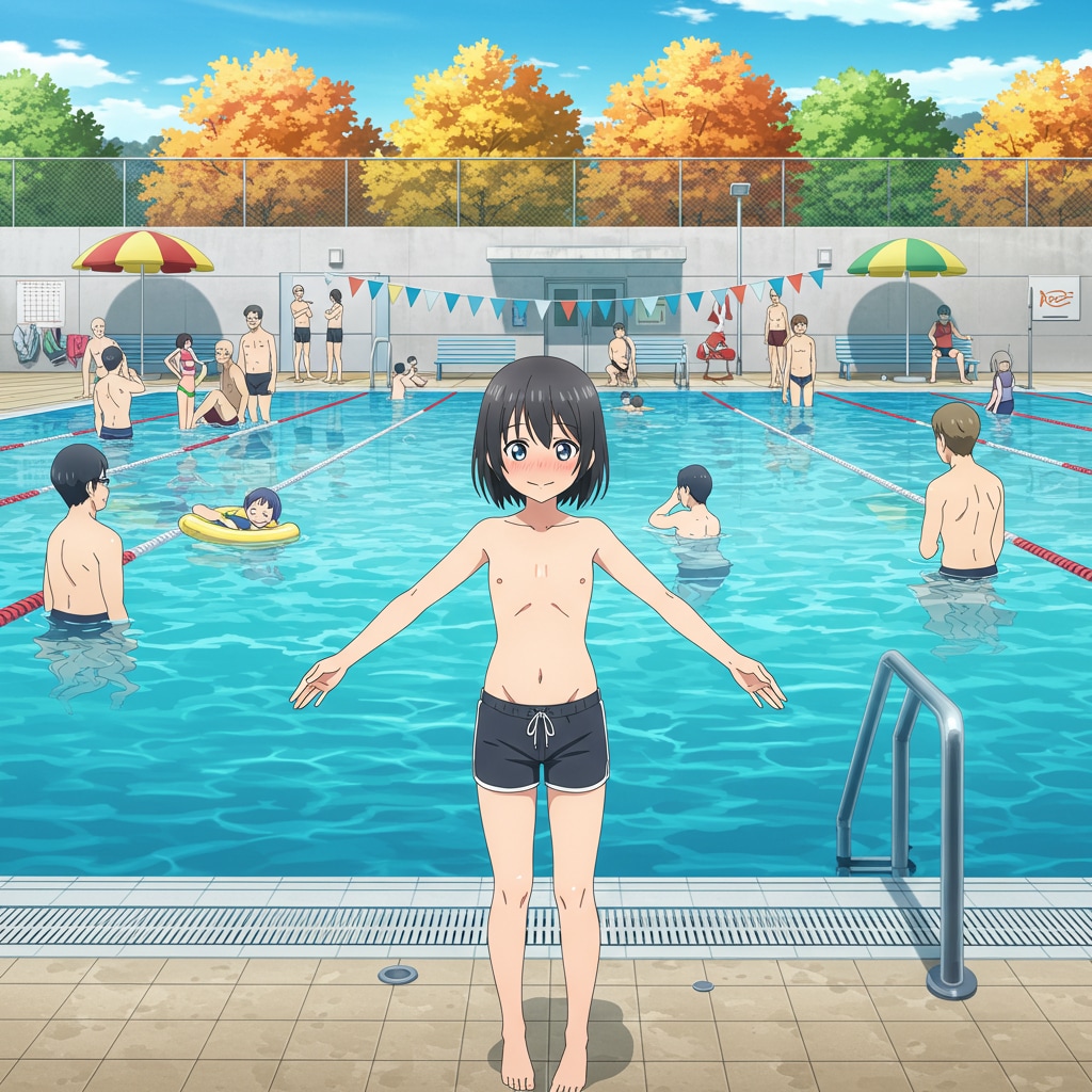 男水着チャレンジ
