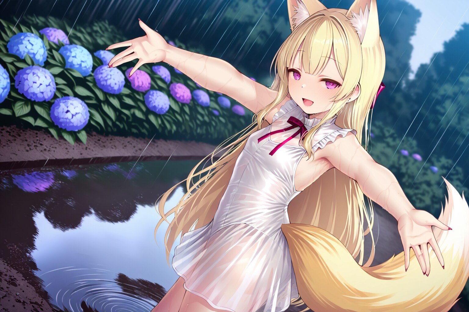 00.雨の日の狐娘