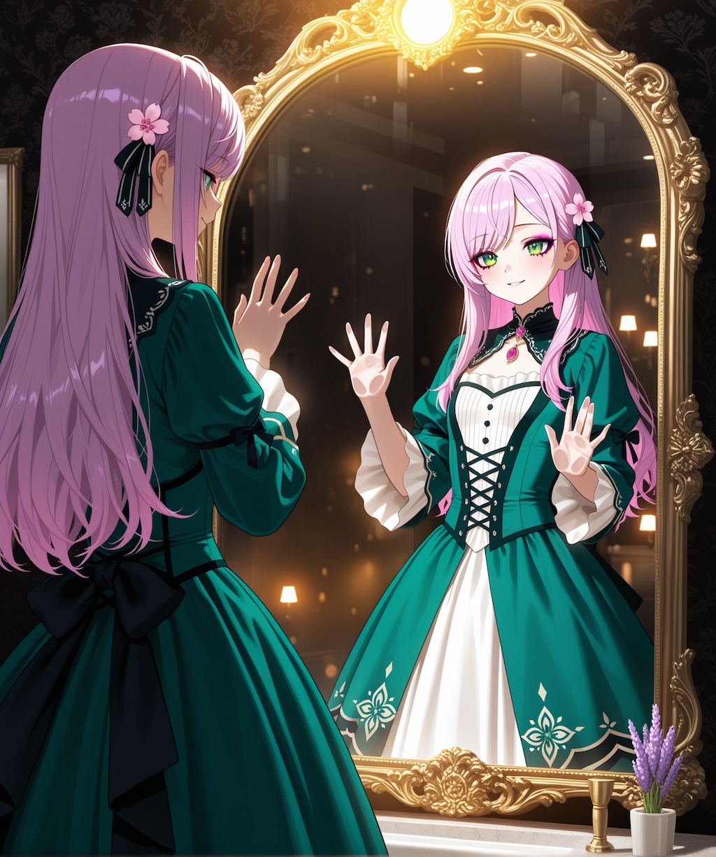 #鏡の中の彼女