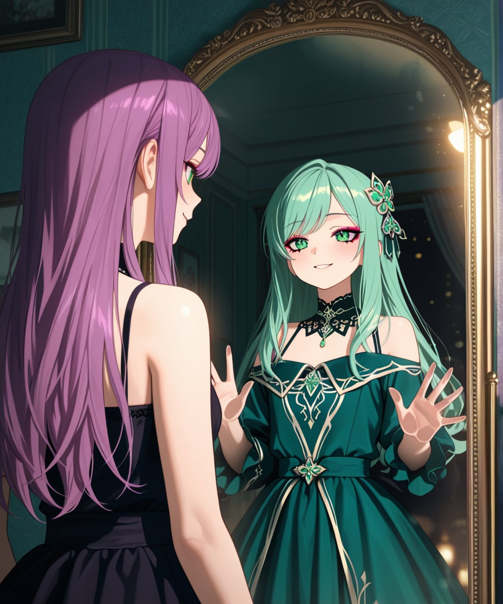 #鏡の中の彼女