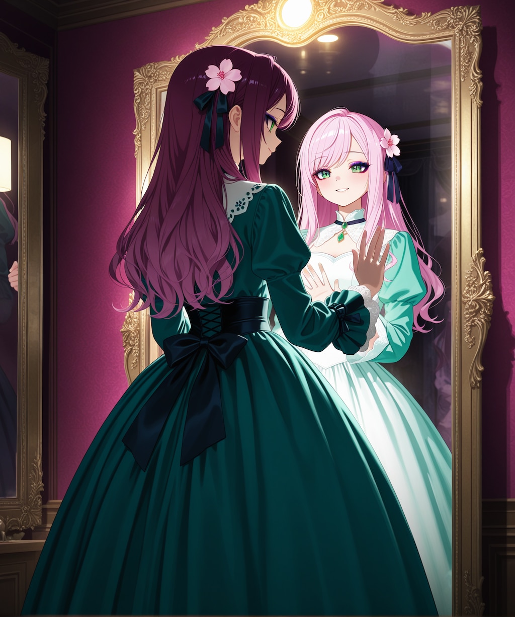 #鏡の中の彼女