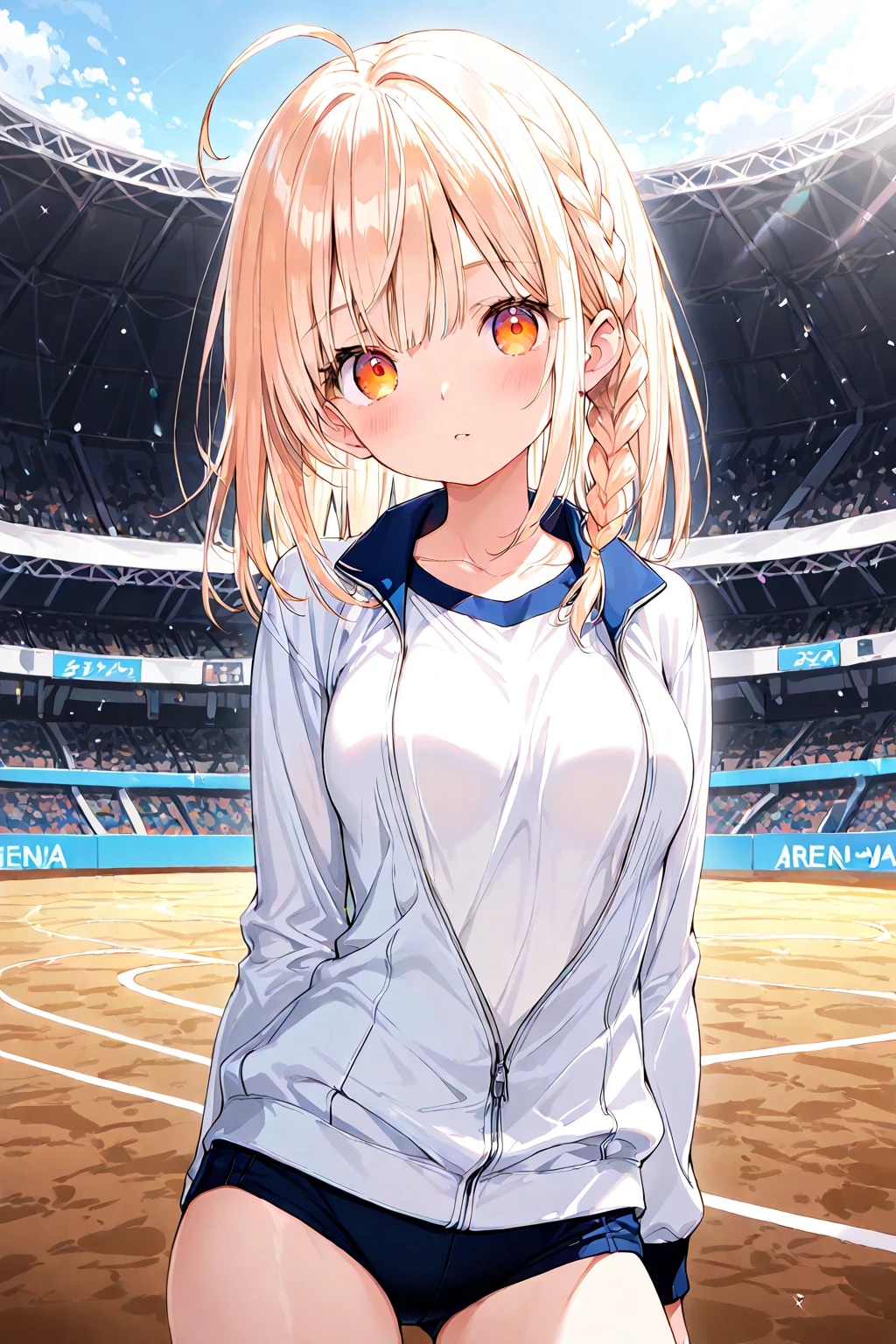 体育の授業の金曜日ちゃん(放課後は部活🎾)