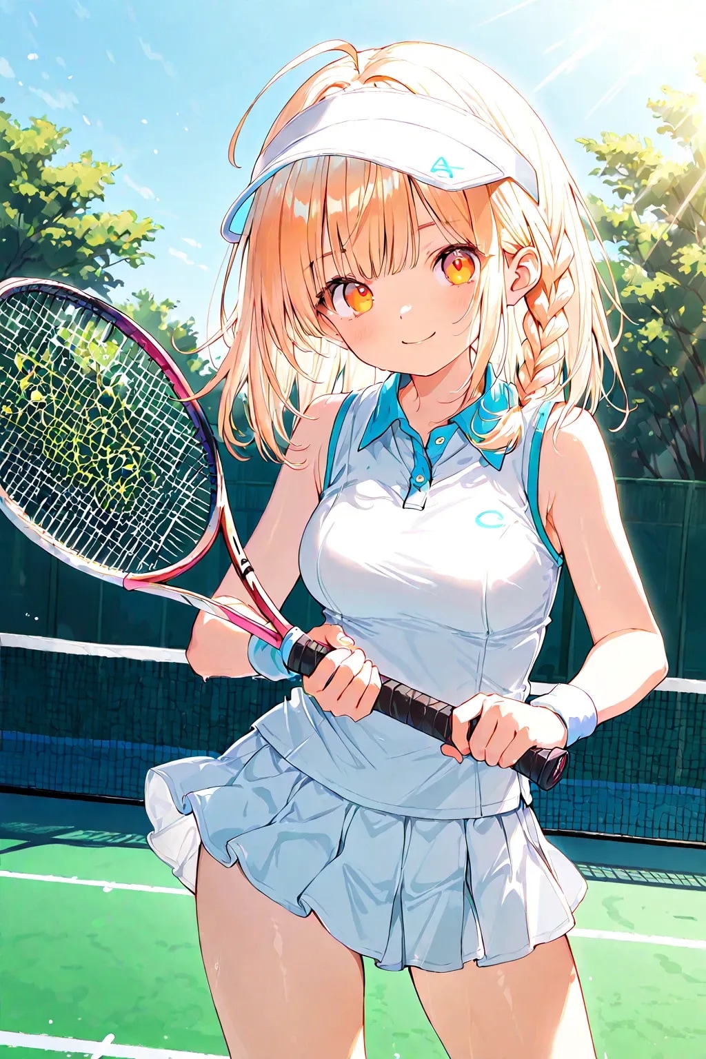 体育の授業の金曜日ちゃん(放課後は部活🎾)