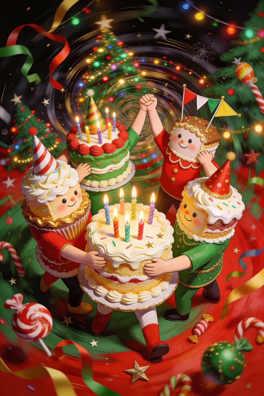 クリスマスはケーキの誕生日