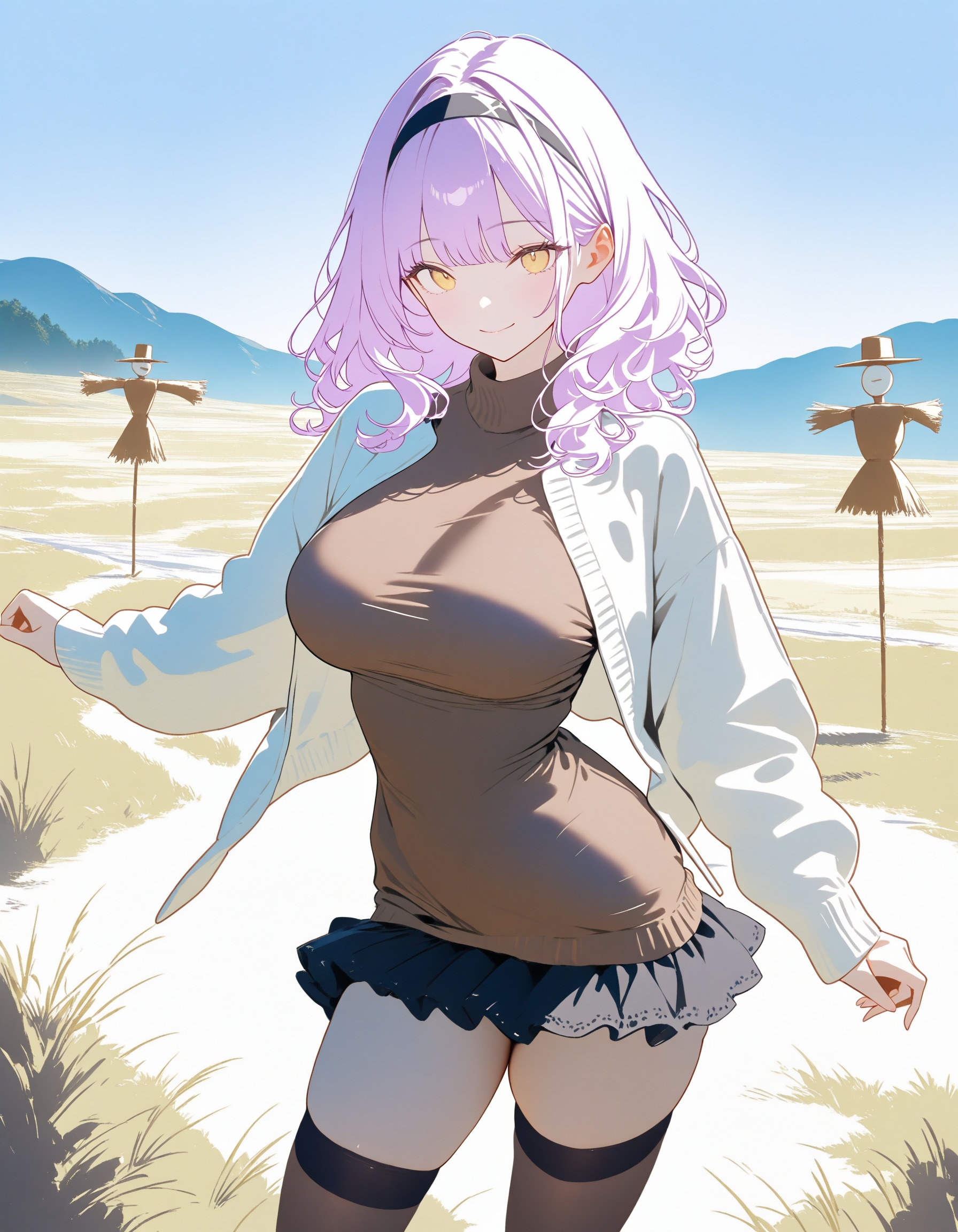 案山子と姉さんXL | の人気AIイラスト・グラビア