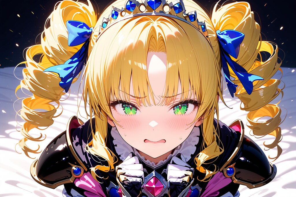 赤面する姫騎士（HALO