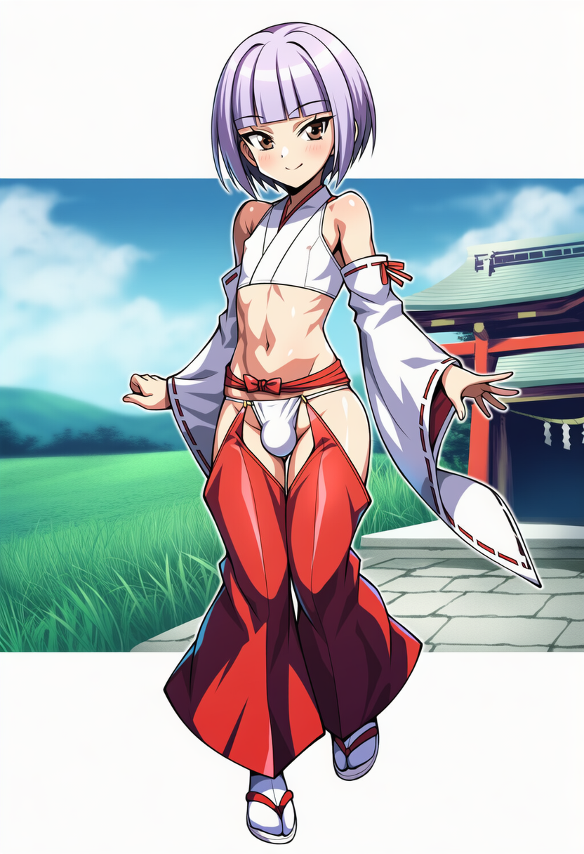 退魔巫女少年