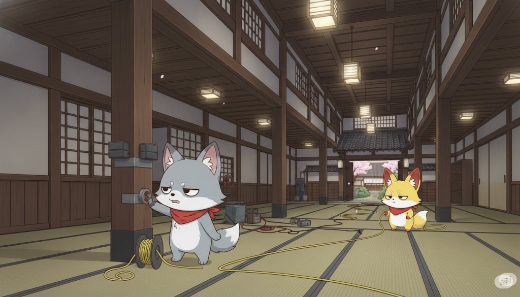 【コマンドー温泉】何が始まるんです？爆破解体ショーだ。