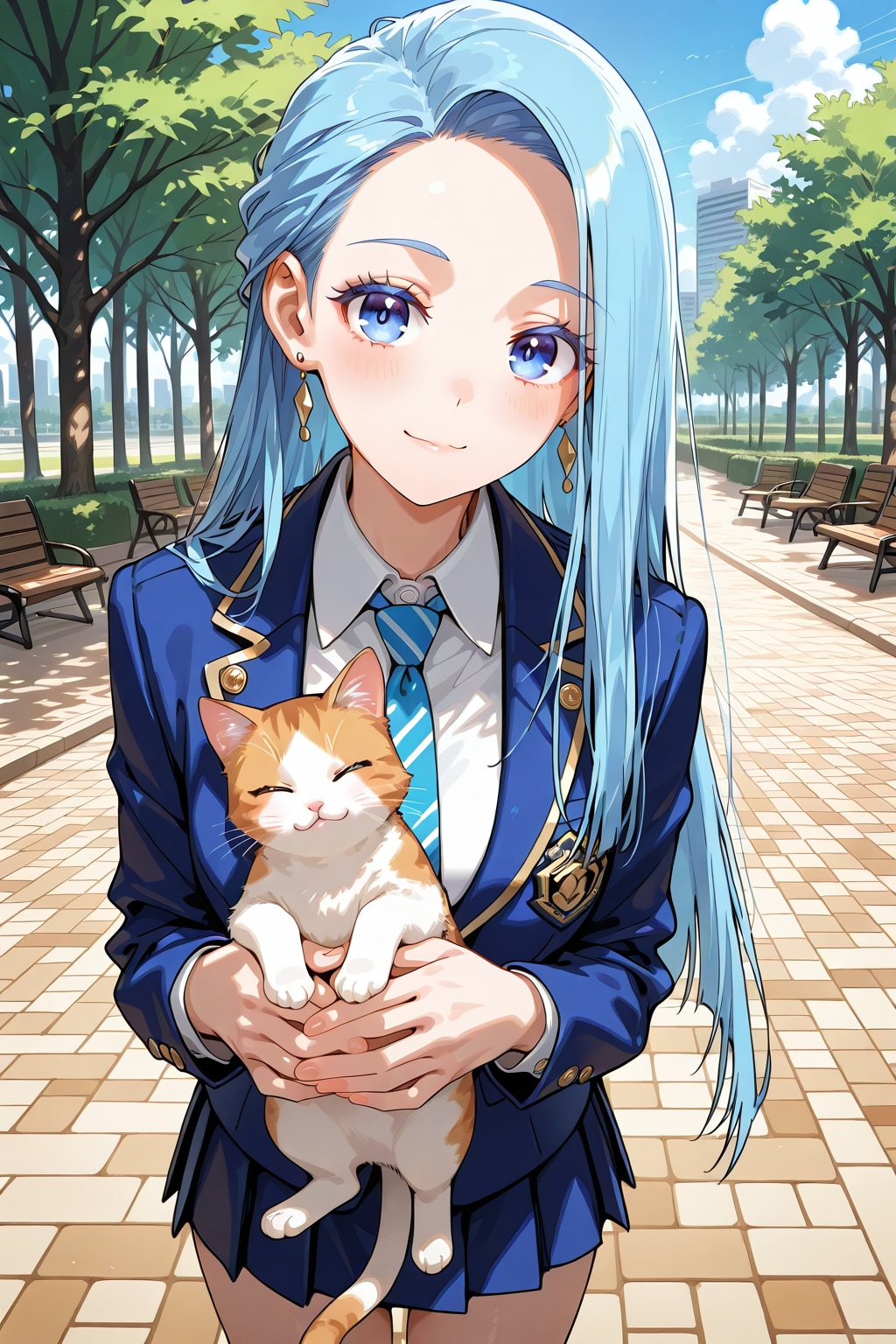 猫と葵、猫と椿咲