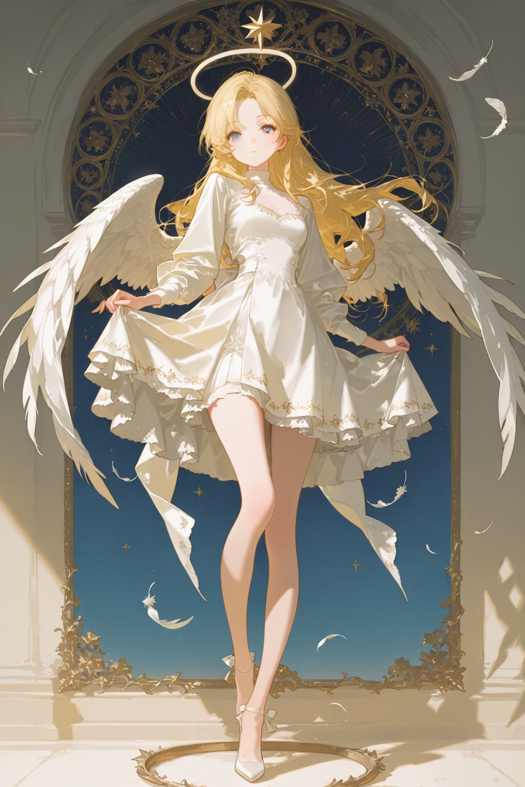 天使降臨 | の人気AIイラスト・グラビア