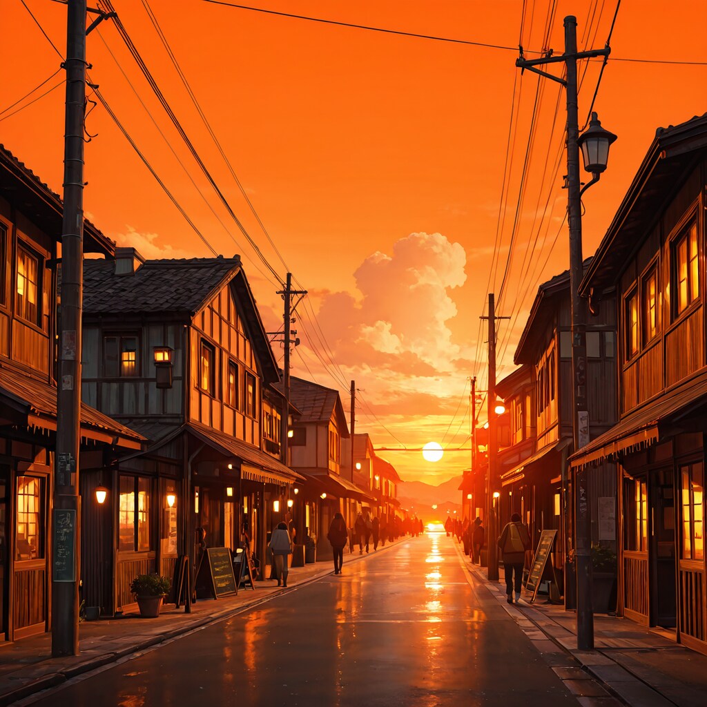 夕暮れ/朝焼け 5