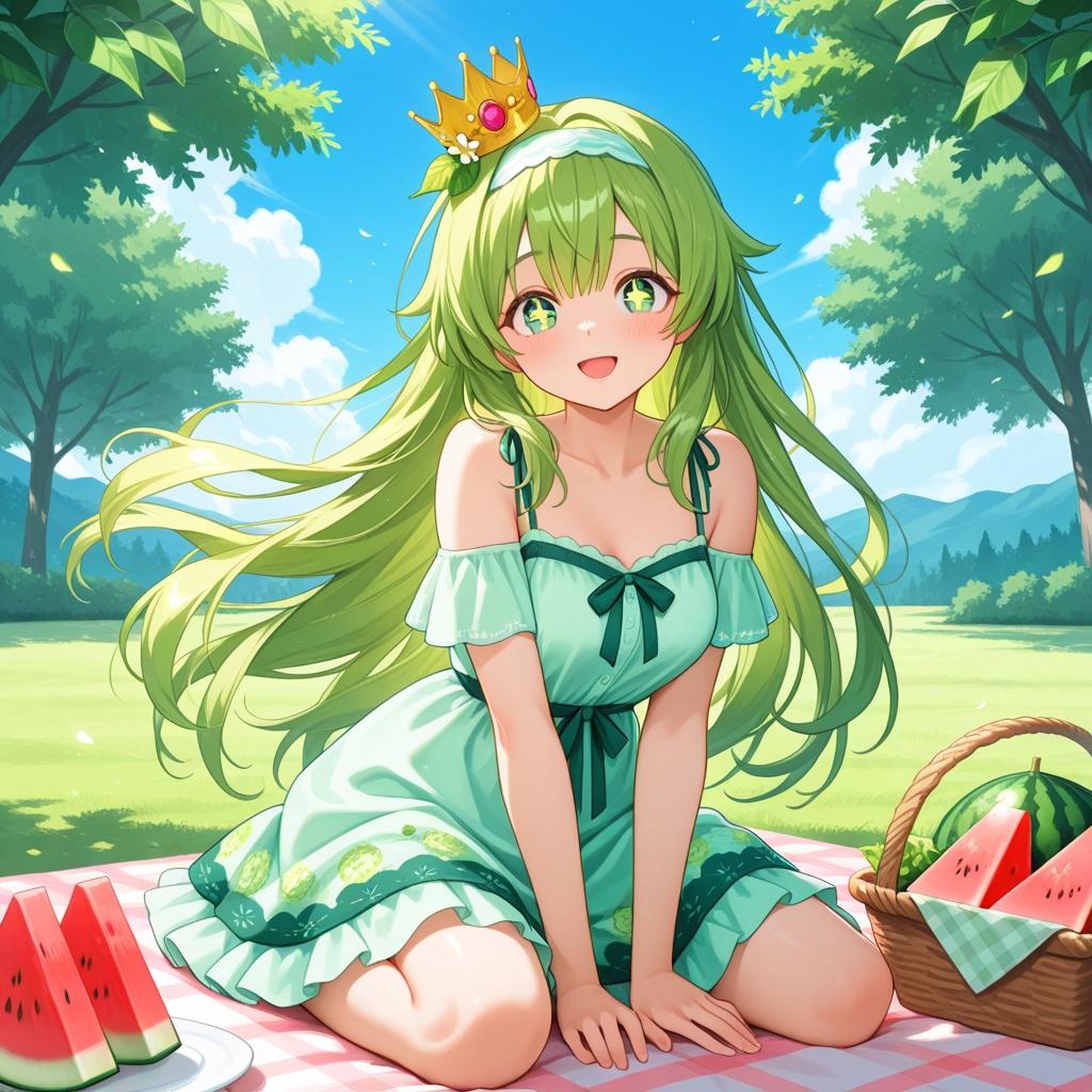 クラウンメロンちゃん | の人気AIイラスト・グラビア