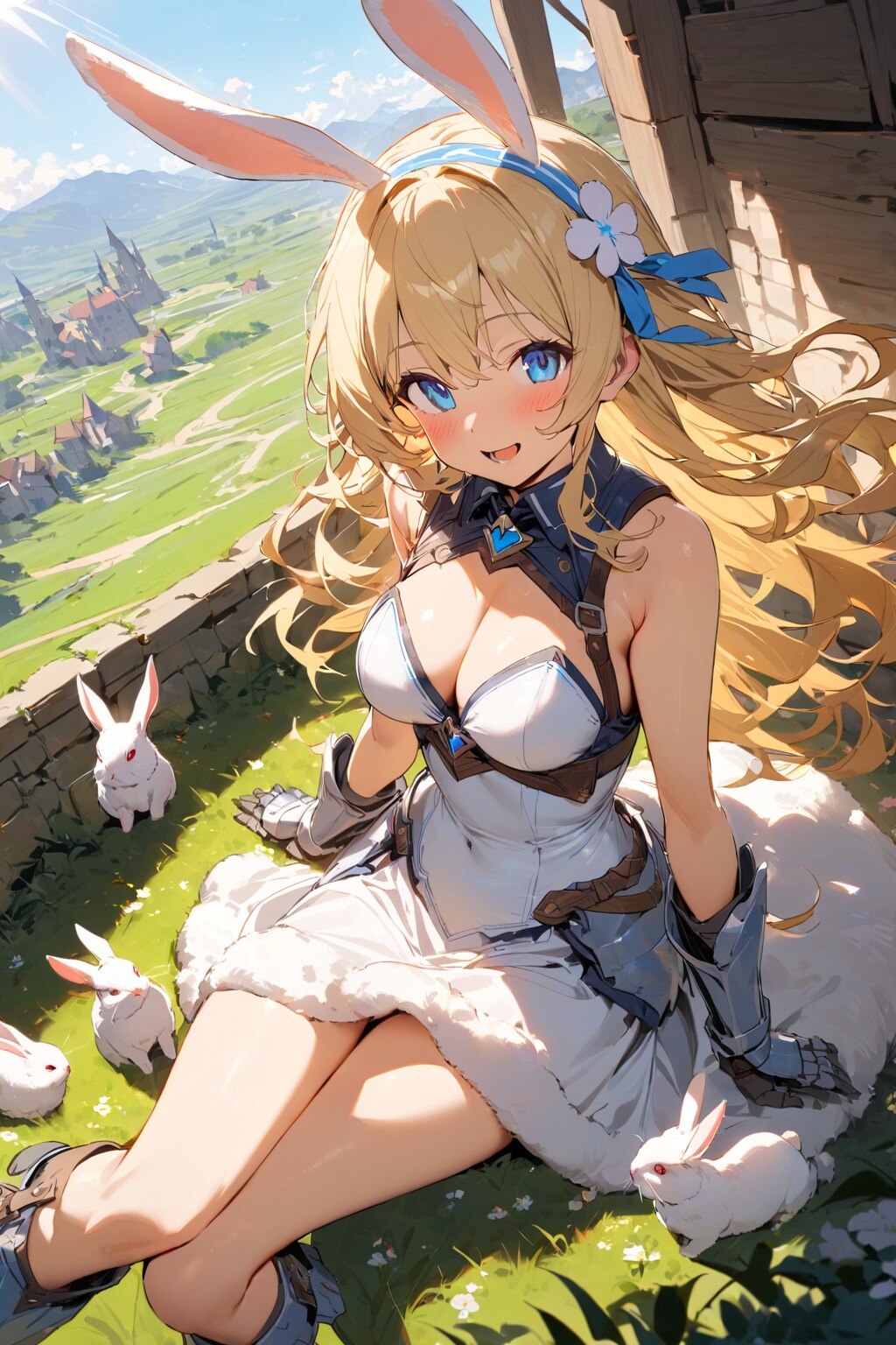 うさみみナイトとうさぎさん