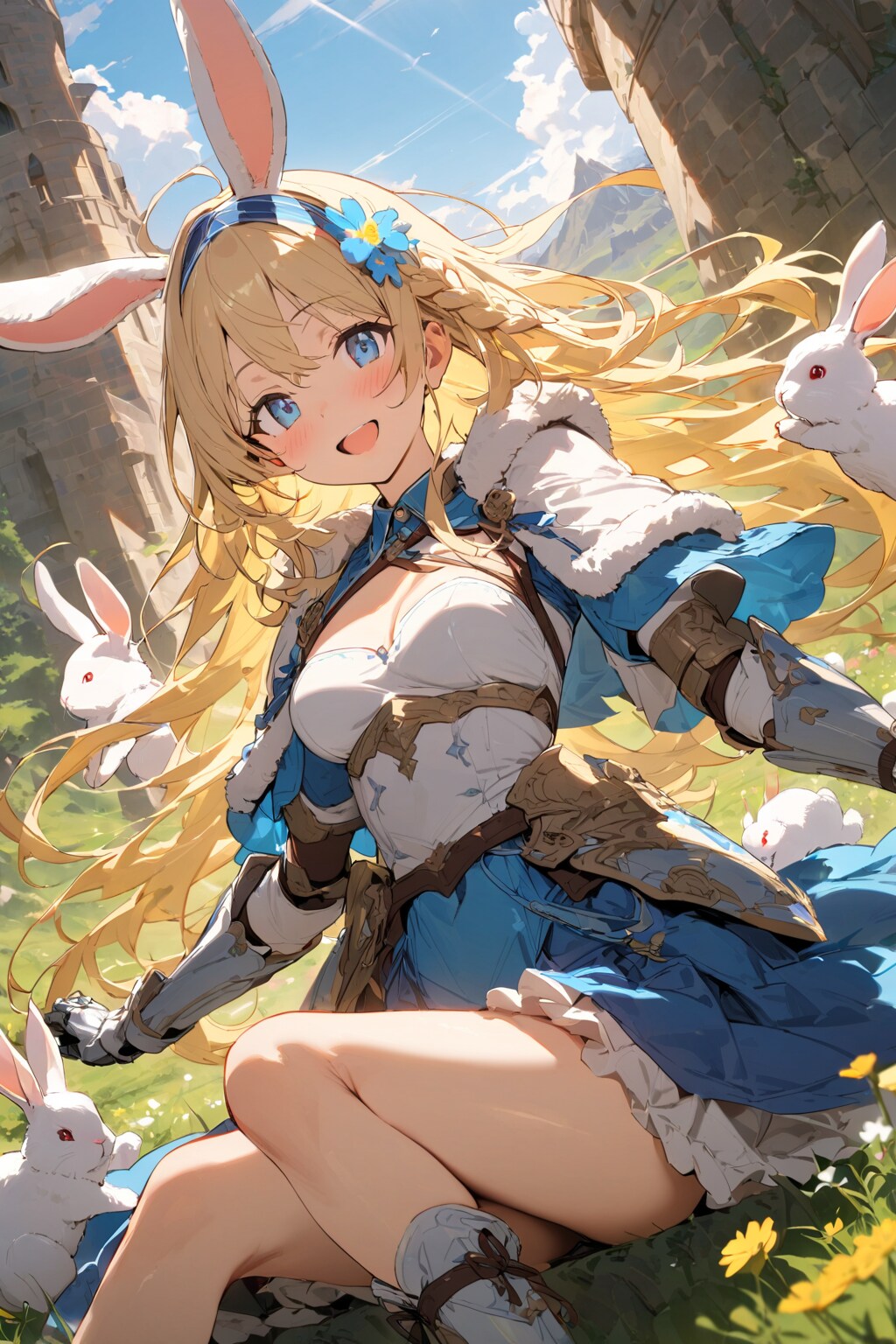 うさみみナイトとうさぎさん