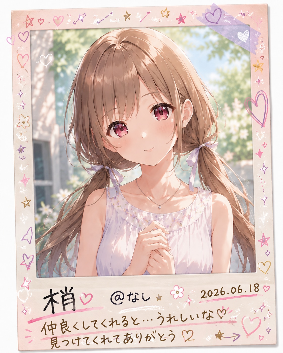 ちょっとだけ勇気を出してみました♡