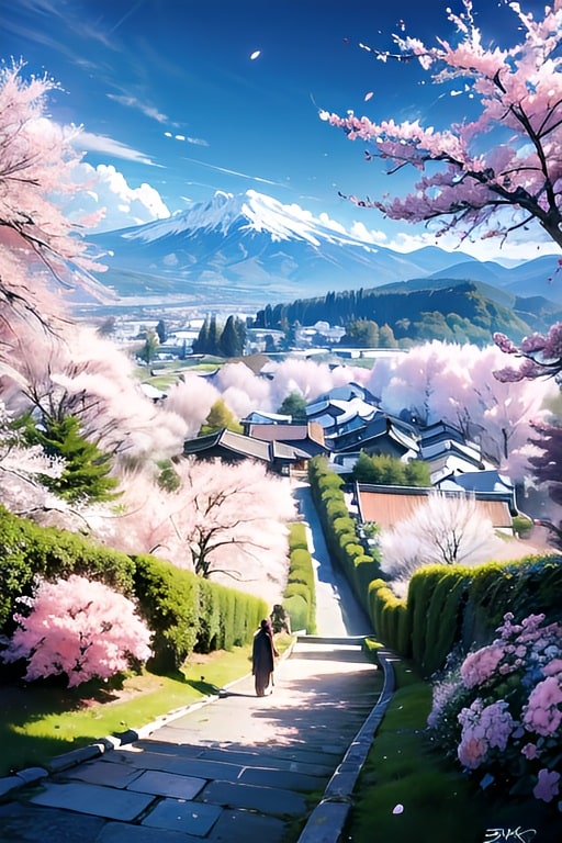 春・夏・秋・冬 | の人気AIイラスト・グラビア