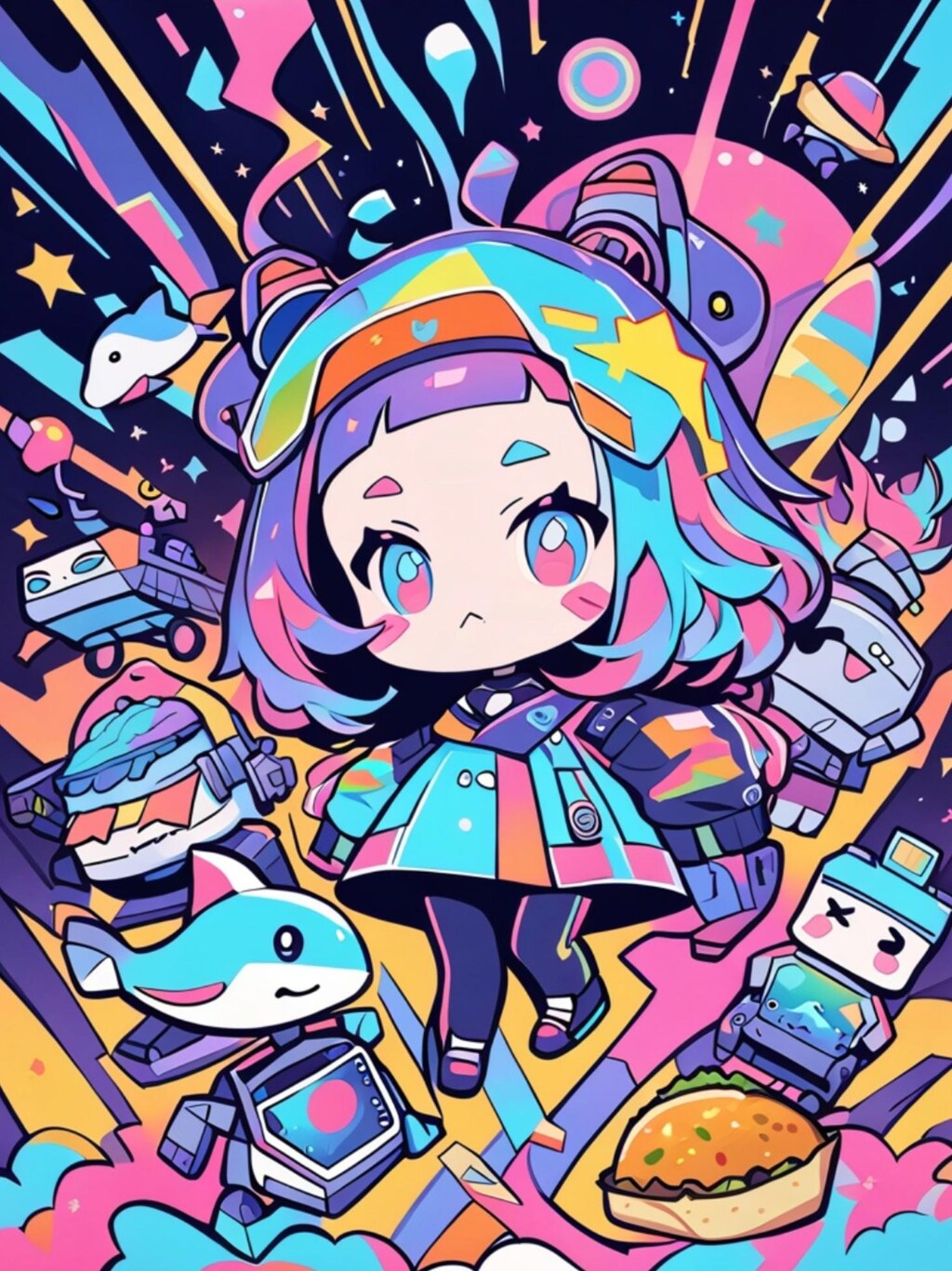 ポップアートちゃん