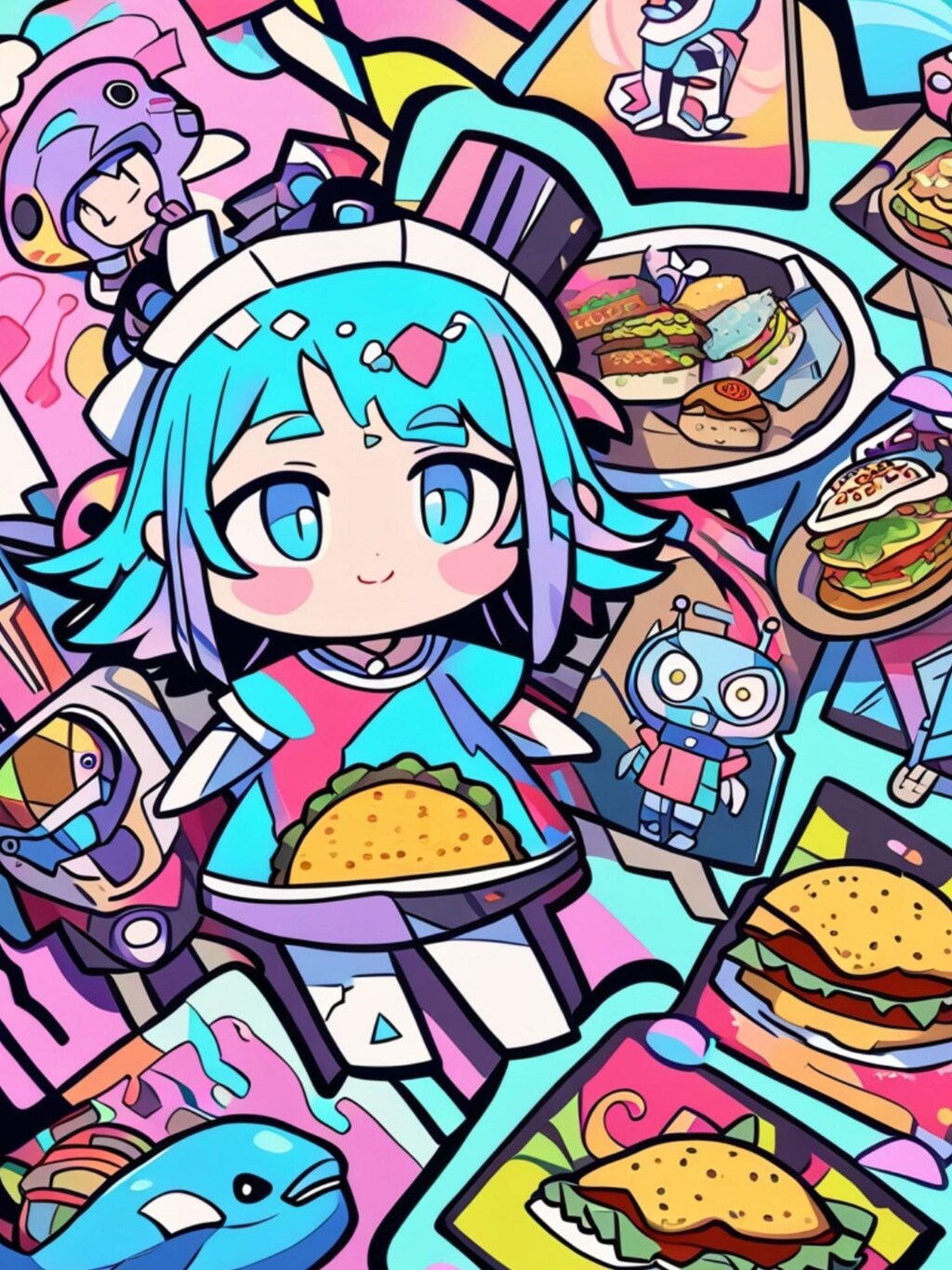 ポップアートちゃん