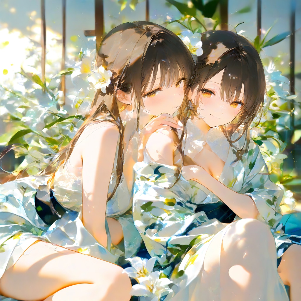 【女の子部入部中】百合ですわ男子禁制ですわ | の人気AIイラスト・グラビア
