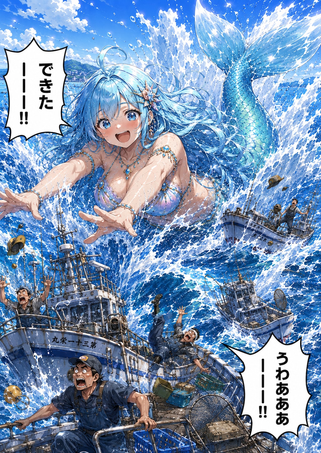 マーメイドさんは泳げない⑨