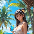 トロピカルドリンクと君 4枚目