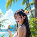トロピカルドリンクと君 2枚目