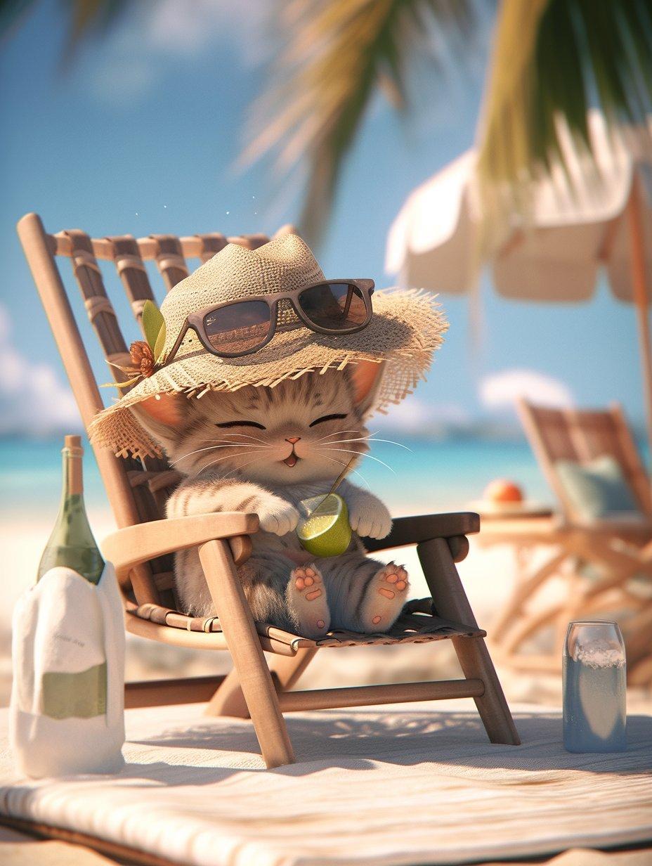 この夏も満喫できたにゃ