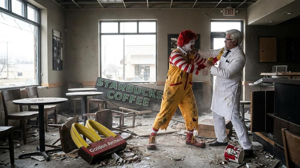 The Dream Match of 🍔VS🍗(Photoreal)