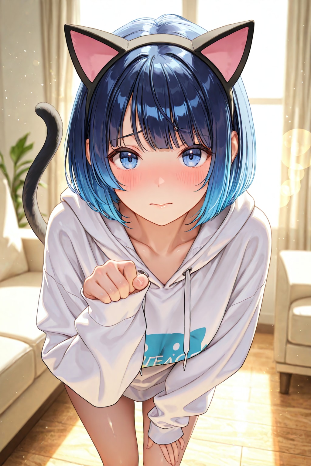 猫耳WAVEちゃん | の人気AIイラスト・グラビア