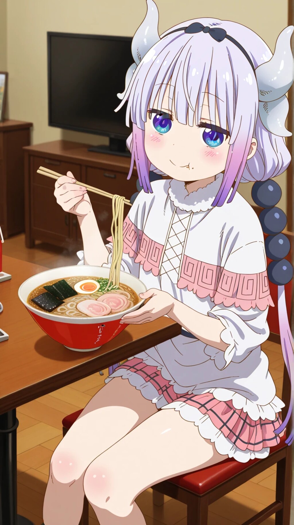 小林さんちのメイドラゴン　カンナ　🍜