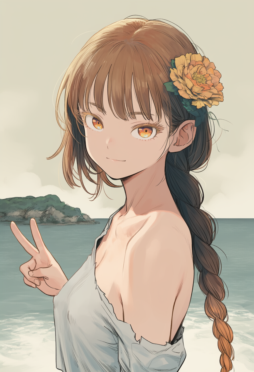 異国で