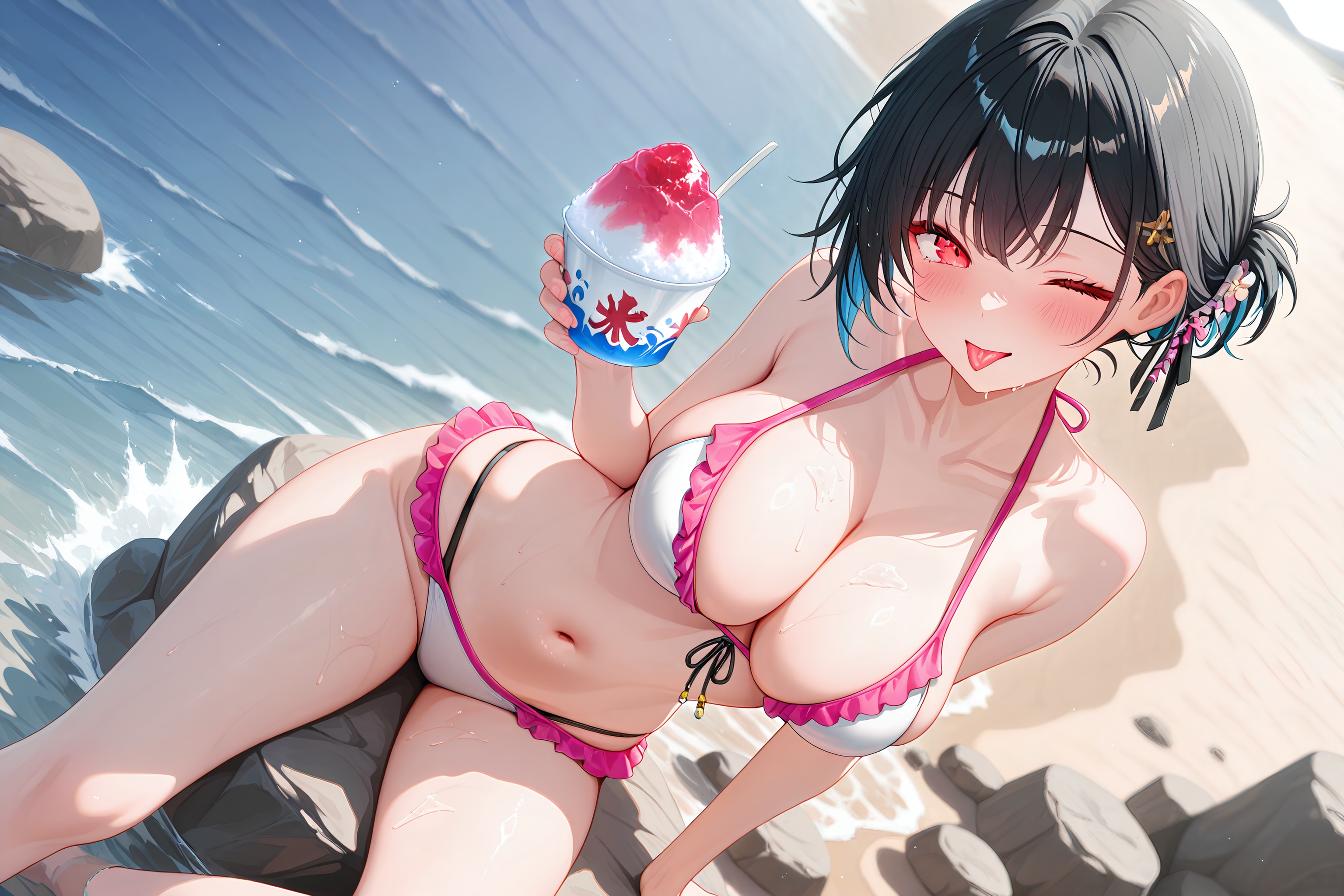 ぺろぺろかき氷