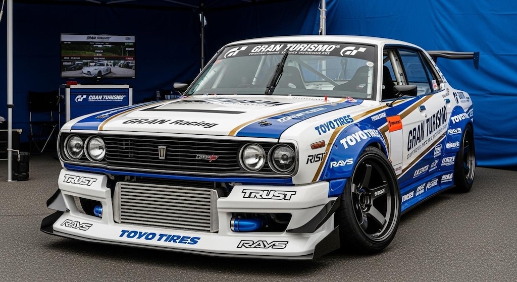 トーヨータイヤトヨペットクラウンのドリ車