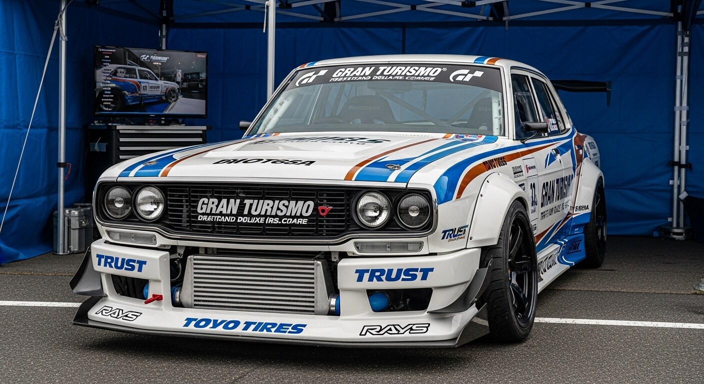 トーヨータイヤトヨペットクラウンのドリ車 | の人気AIイラスト・グラビア