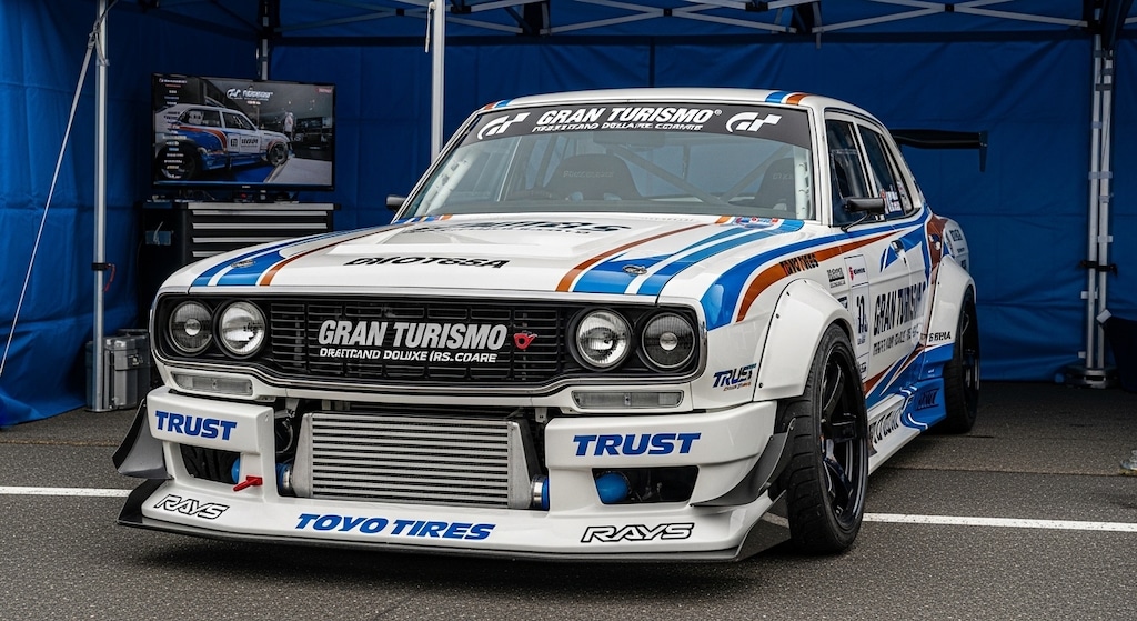 トーヨータイヤトヨペットクラウンのドリ車