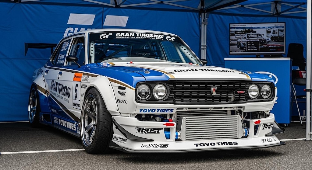 トーヨータイヤトヨペットクラウンのドリ車