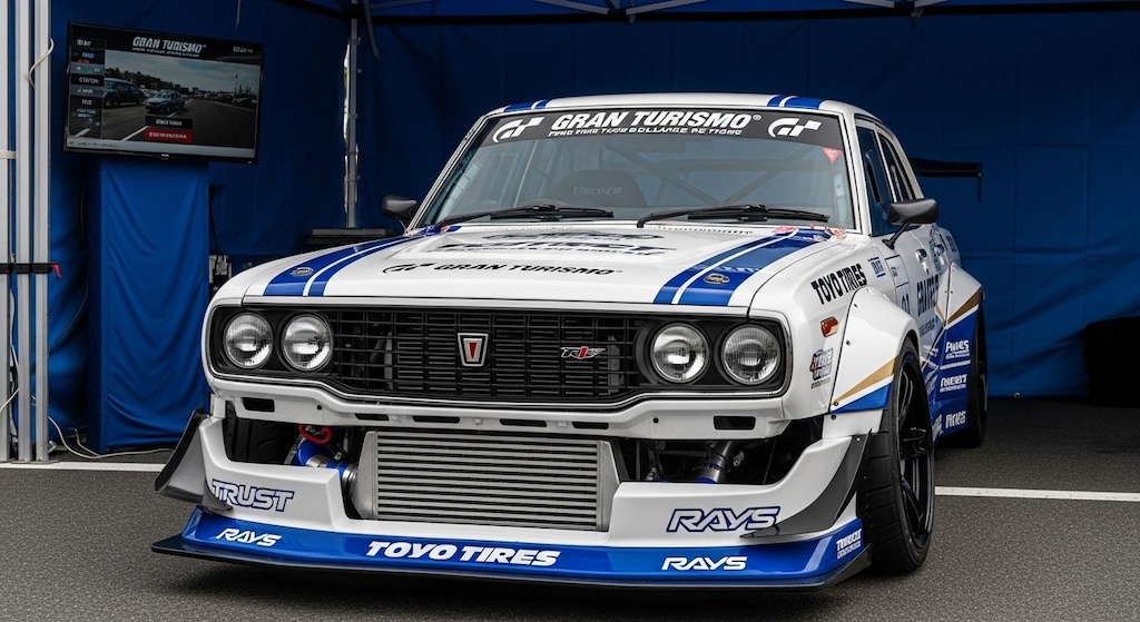 トーヨータイヤトヨペットクラウンのドリ車