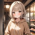 パーカー女の子 3枚目