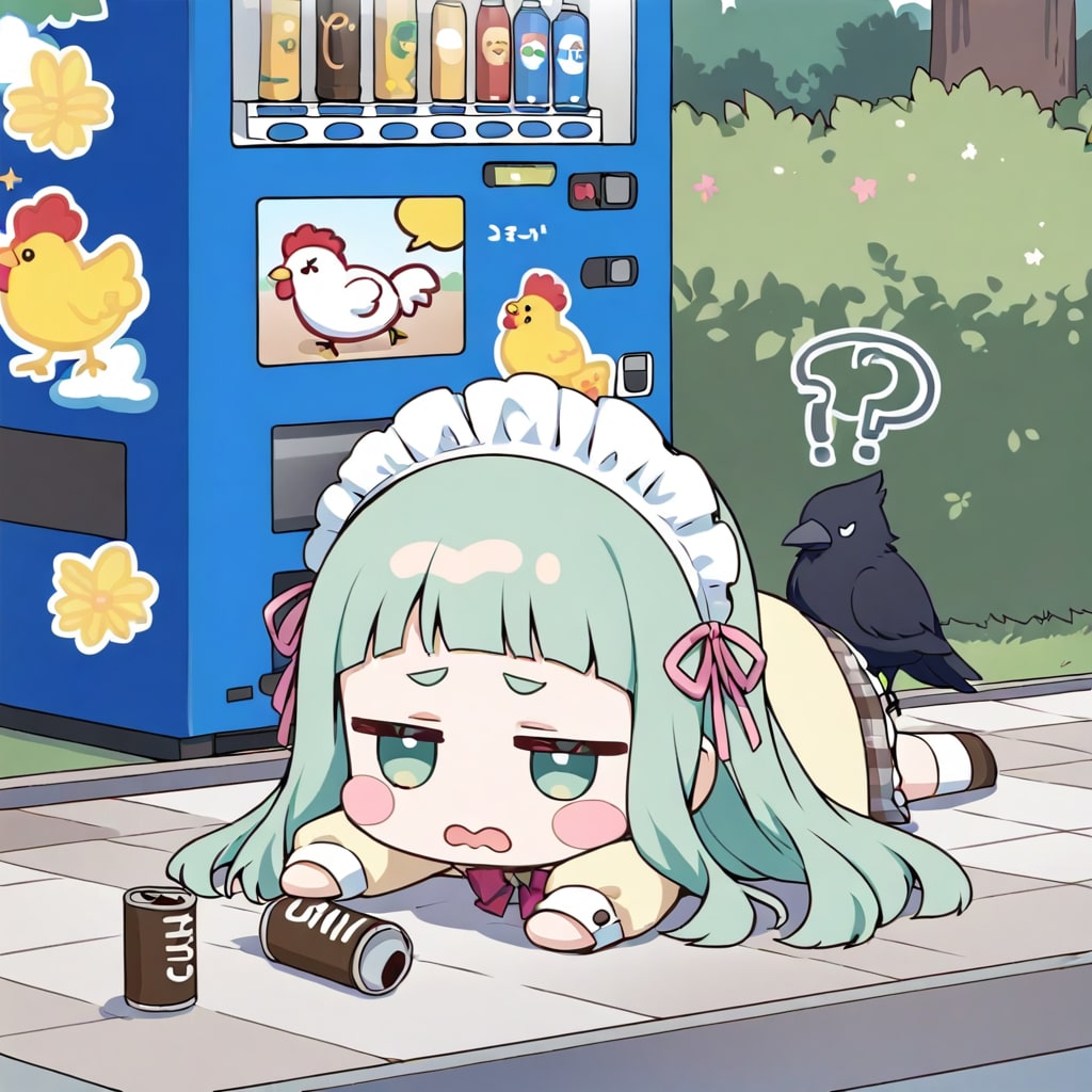 緑髪ちゃん
