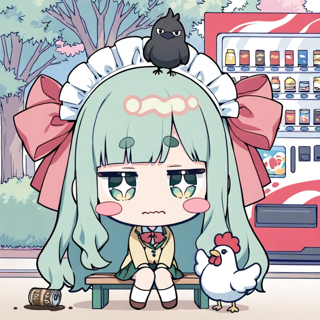緑髪ちゃん
