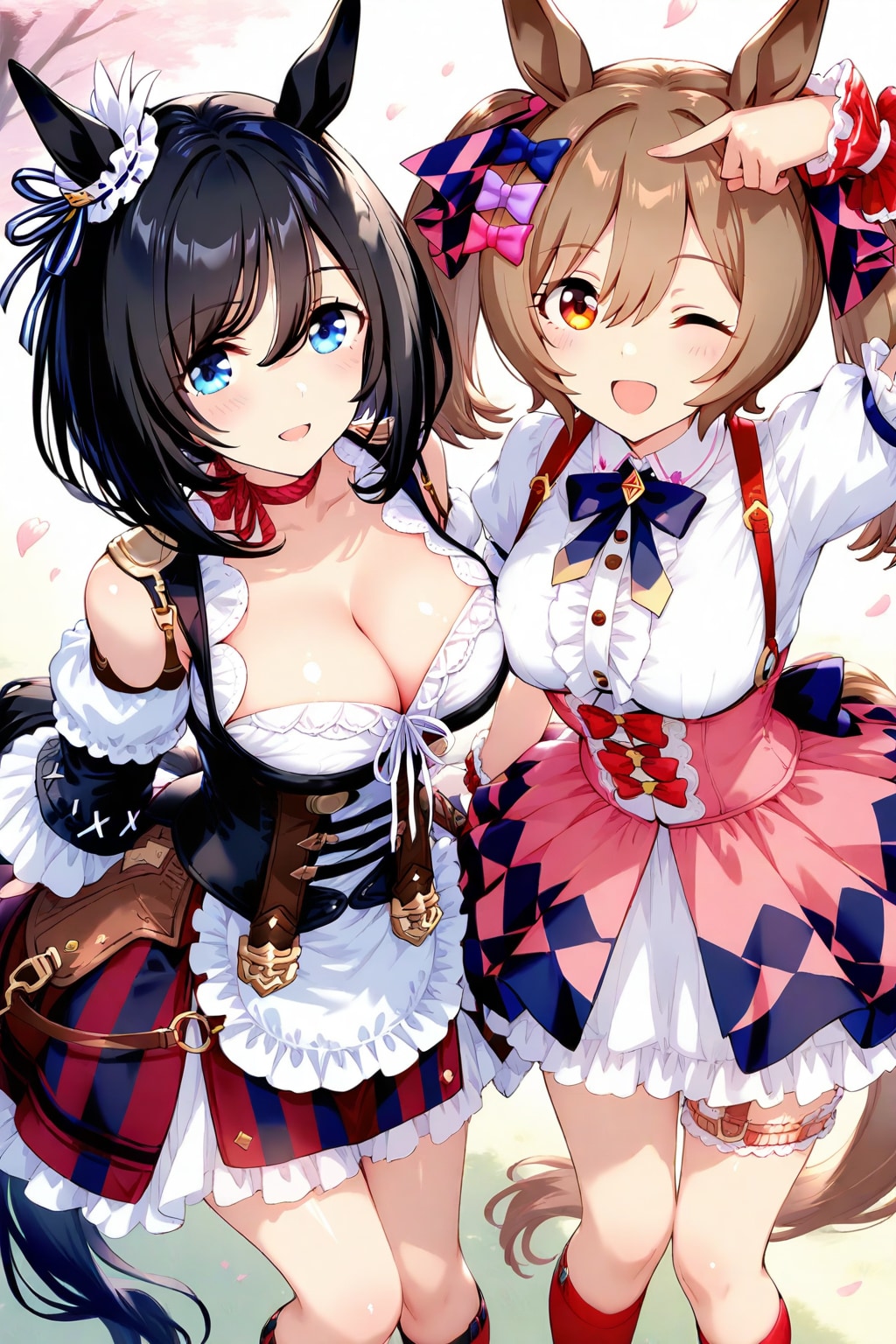 フラッシュとファル子