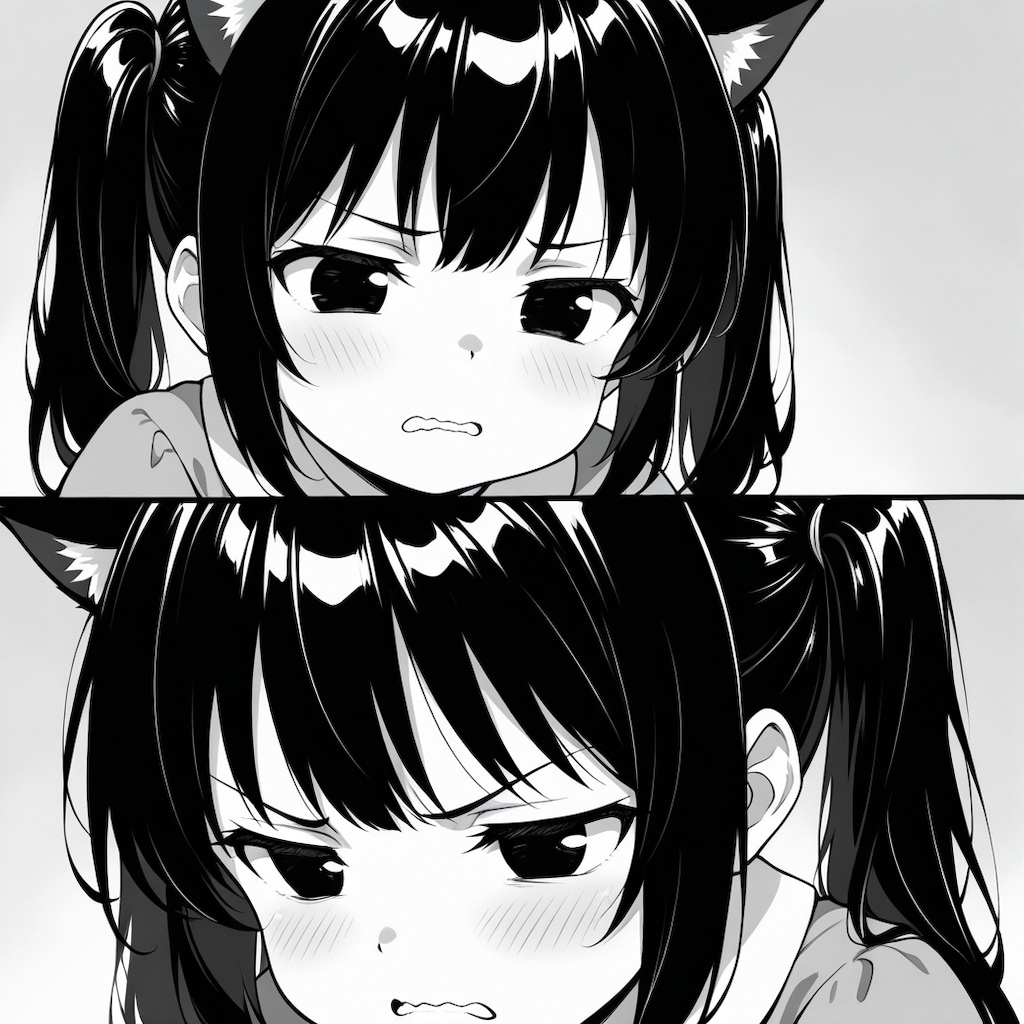 ぐぬぬな猫子漫画（？